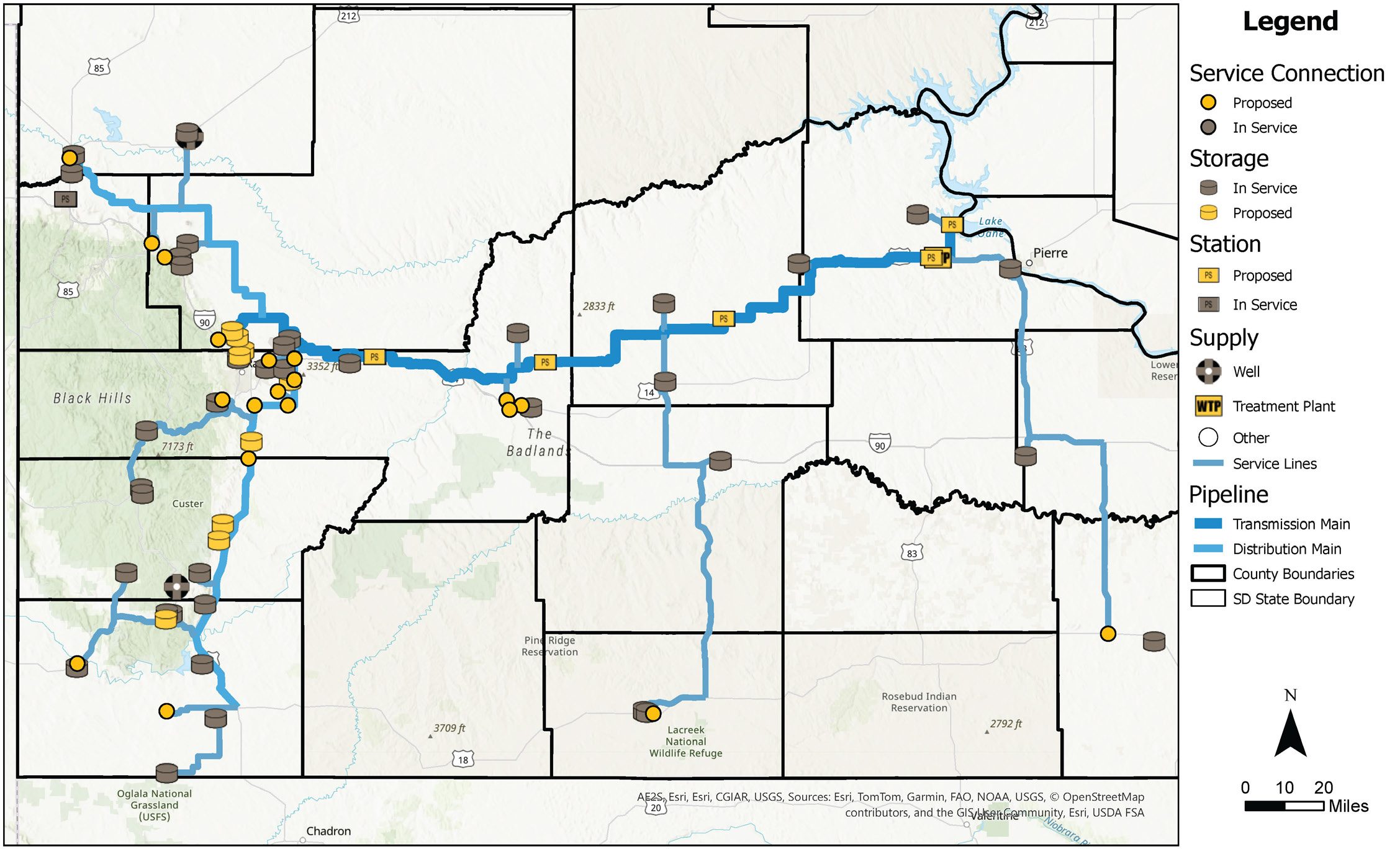 Conceptual WDRWS system map
